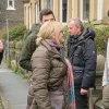 Happy Valley S02 Catherine Cawood Green Puffer Coat inspired by the character's practical Season 2 style