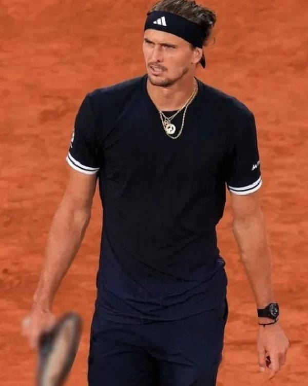 Alexander Zverev ATP 1000 National Bank Open T-Shirt highlighting its comfortable fit and athletic style