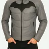 Batman Arkham Knight Black Logo Jacket with Sleek Superhero Design and Iconic Gaming-Inspired Style