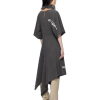 Caught in the Act Unfaithful S04 Tami Roman Grey Scarf Midi Dress fashionable midi dress with elegant scarf-inspired detailing