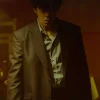 Shun Oguri Bad Lieutenant Tokyo Black Blazer showcasing a refined silhouette and polished blazer detailing.
