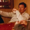 Rose of Nevada Callum Turner Grey Sweatshirt stylish movie-inspired casual wear for men