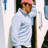 Rose of Nevada Callum Turner Grey Sweatshirt comfortable grey pullover for everyday outfits